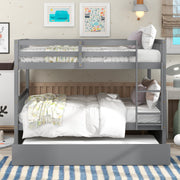 Full Over Full Bunk Bed with Trundle