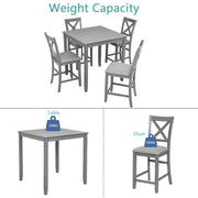 5 Piece Counter Height Dining Set