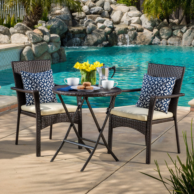 3 Piece Outdoor Bistro Dining Set