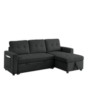 79” Reversible Sleeper Sectional, with Storage Chaise