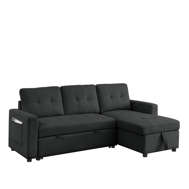 79” Reversible Sleeper Sectional, with Storage Chaise