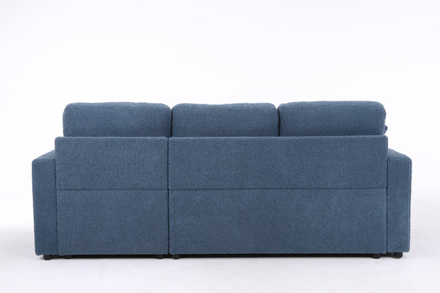 Convertible Sleeper Sectional with Storage Chaise