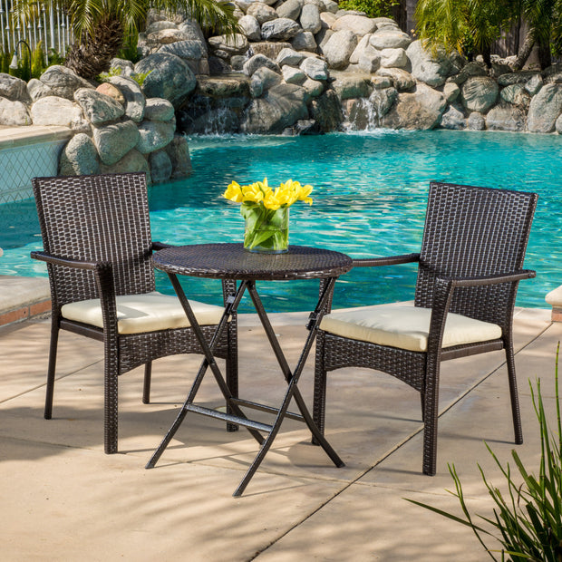 3 Piece Outdoor Bistro Dining Set