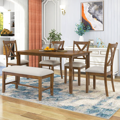 6-Piece Wood Dining  (Natural Cherry)