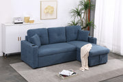 Convertible Sleeper Sectional with Storage Chaise