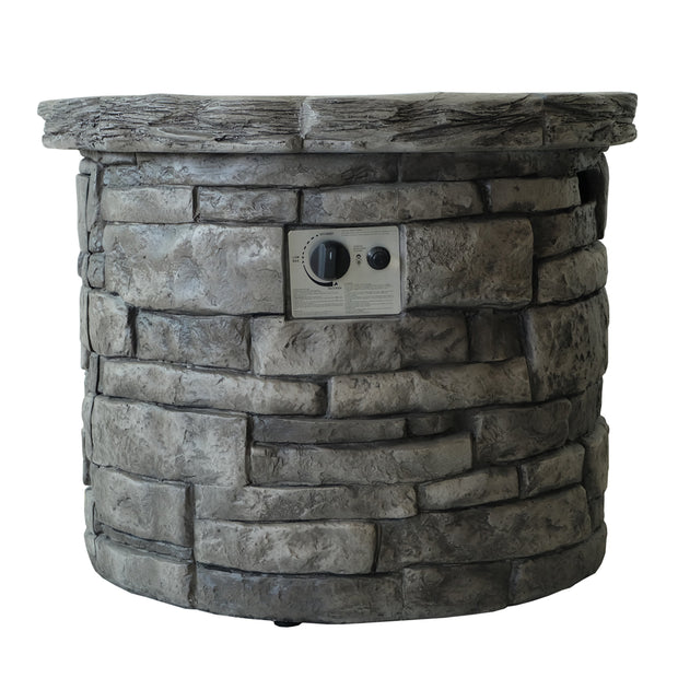 30" CIRCULAR FIRE PIT - 40 000 BTU