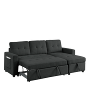 79” Reversible Sleeper Sectional, with Storage Chaise