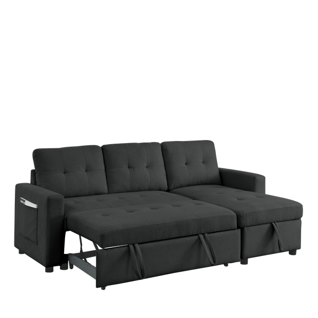 79” Reversible Sleeper Sectional, with Storage Chaise