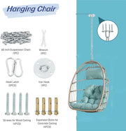 What a deal! Outdoor Rattan Egg Swing Chair