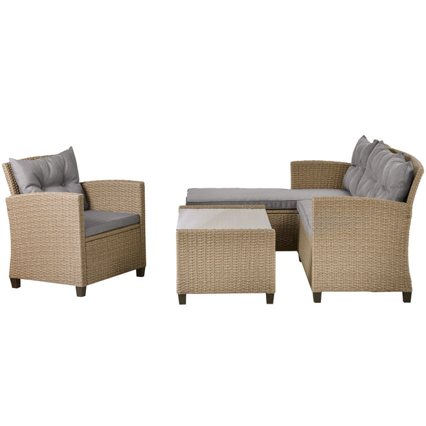 4 Piece Outdoor Sectional