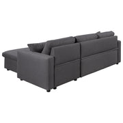 Convertible Sleeper Sofa with Storage Chaise