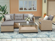 4 Piece Outdoor Sectional