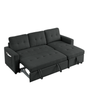 79” Reversible Sleeper Sectional, with Storage Chaise