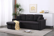 Convertible Sleeper Sectional with Storage Chaise