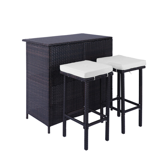 3-Piece Outdoor Bar Set