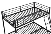 Metal Twin over Full Bunk Bed/ Heavy-duty