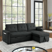 79” Reversible Sleeper Sectional, with Storage Chaise