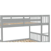 Full Over Full Bunk Bed with Trundle