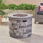 30" CIRCULAR FIRE PIT - 40 000 BTU