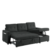 79” Reversible Sleeper Sectional, with Storage Chaise