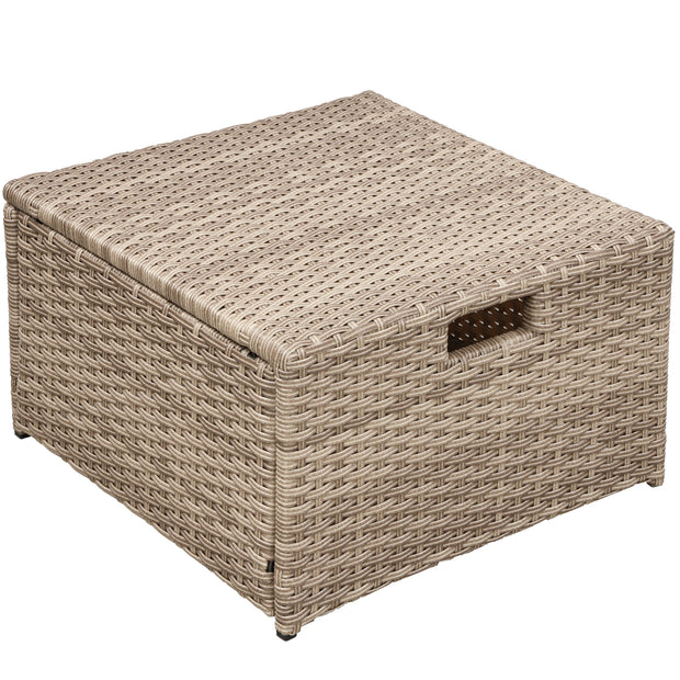 4 Piece Outdoor Set All Weather Wicker