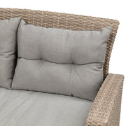 4 Piece Outdoor Set All Weather Wicker