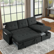 79” Reversible Sleeper Sectional, with Storage Chaise