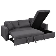 Convertible Sleeper Sofa with Storage Chaise