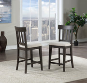 Steve Silver Co. Napa - 9 Piece Counter Height Dining Set - Dark Brown