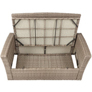 4 Piece Outdoor Set All Weather Wicker