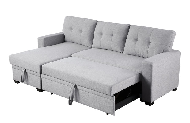 Convertible Sleeper Sectional with storage  Chaise