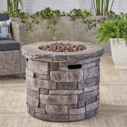 30" CIRCULAR FIRE PIT - 40 000 BTU