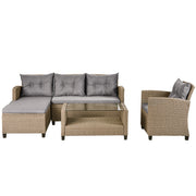 4 Piece Outdoor Sectional