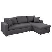 Convertible Sleeper Sofa with Storage Chaise