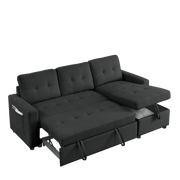 79” Reversible Sleeper Sectional, with Storage Chaise