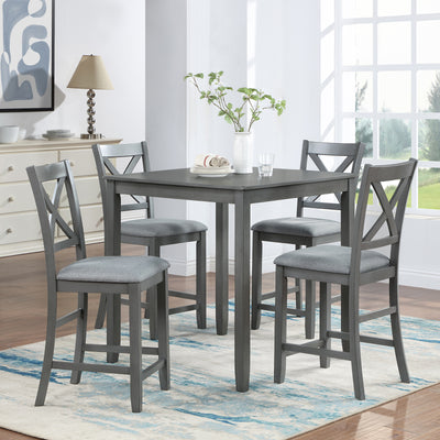 5 Piece Counter Height Dining Set